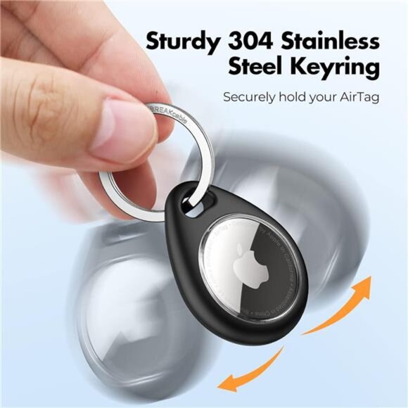 AirTag Holder - 4 Pack [Fit Tightly Design] - Picture 5 of 7